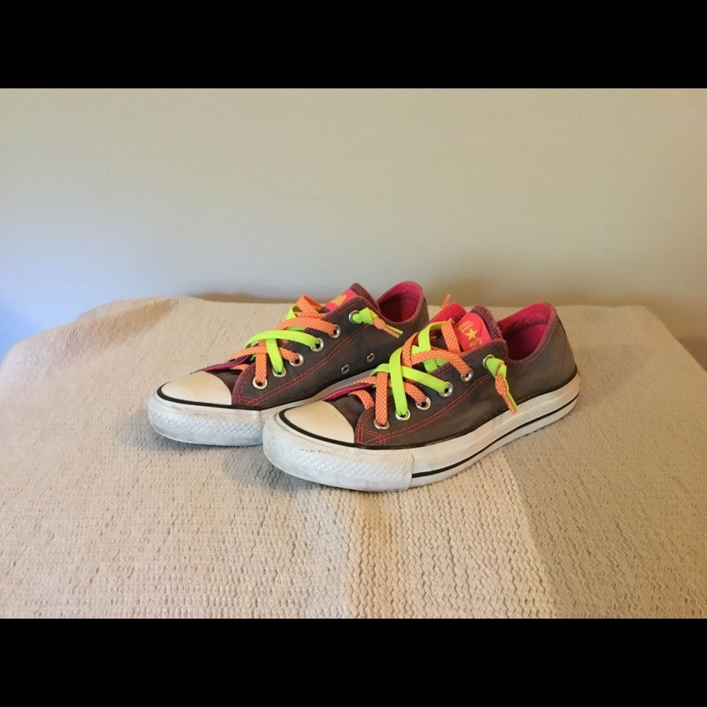 Converse All Star Gray Canvas Sneakers